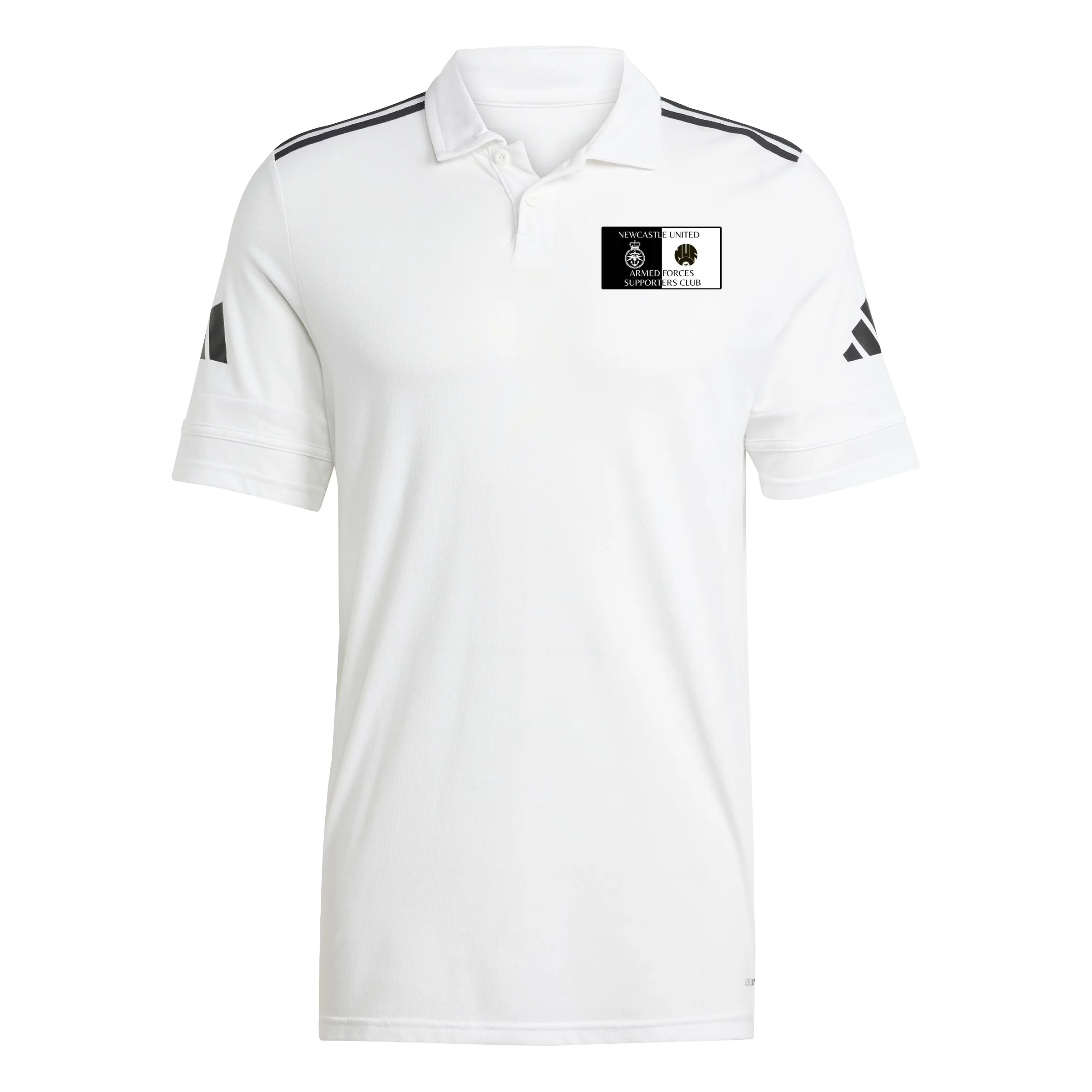 Newcastle United Armed Forces Supporters Club - Adidas Squadra 25 Polo - White