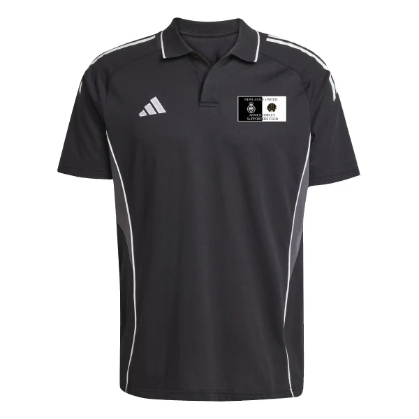 Newcastle United Armed Forces Supporters Club - Adidas Tiro 25 Polo - Black