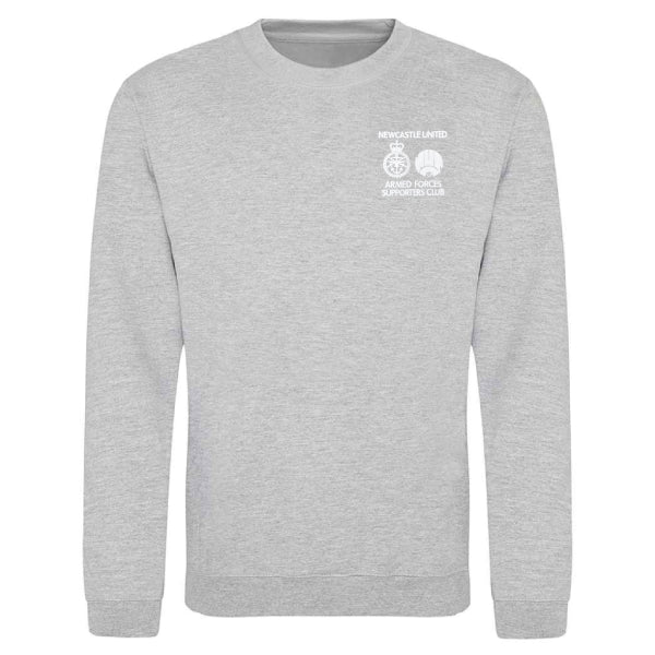 Newcastle United Armed Forces Supporters Club - NUAFSC Tour Premium Sweatshirt - Heather Grey - Image 3