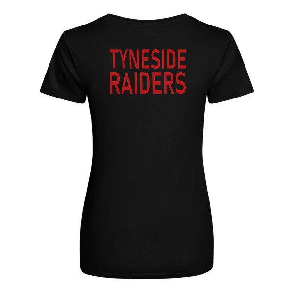 Tyneside Raiders Netball - Ladies Fit T-shirt - Image 4